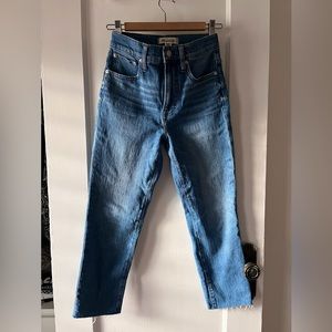 Newly new Madewell Perfect Vintage jeans in 25P